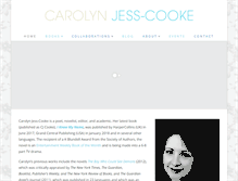 Tablet Screenshot of carolynjesscooke.com